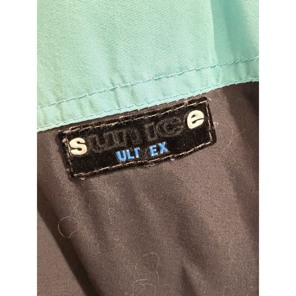 Vintage Sun Ice 80's Women's Puffer Ski Jacket Zip Colorblock Hip-Hop - Large - Picture 2 of 13